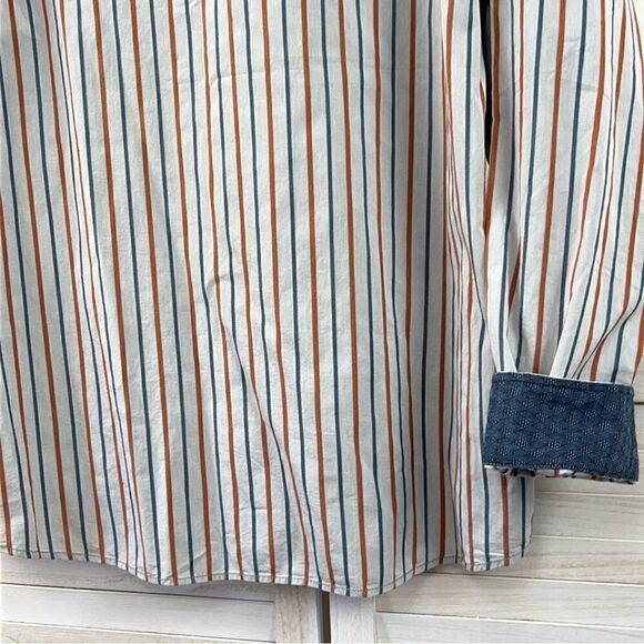 3/$25 Moon Shine Brad Paisley Western Sawtooth Pearl Snap Front Shirt XXL - Picture 11 of 16